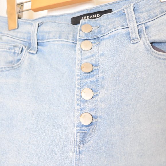 NWOT J Brand Lillie High Rise Light Wash Ankle Jeans In Verity Sz 29 - Picture 6 of 8